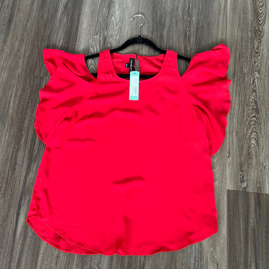 New Red Blouse
